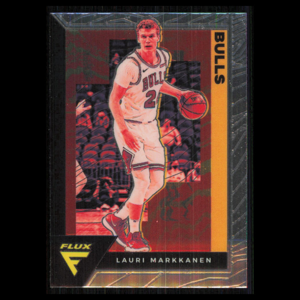 Lauri Markkanen #28 2020 Panini Flux Chicago Bulls Basketball Card NBA NM