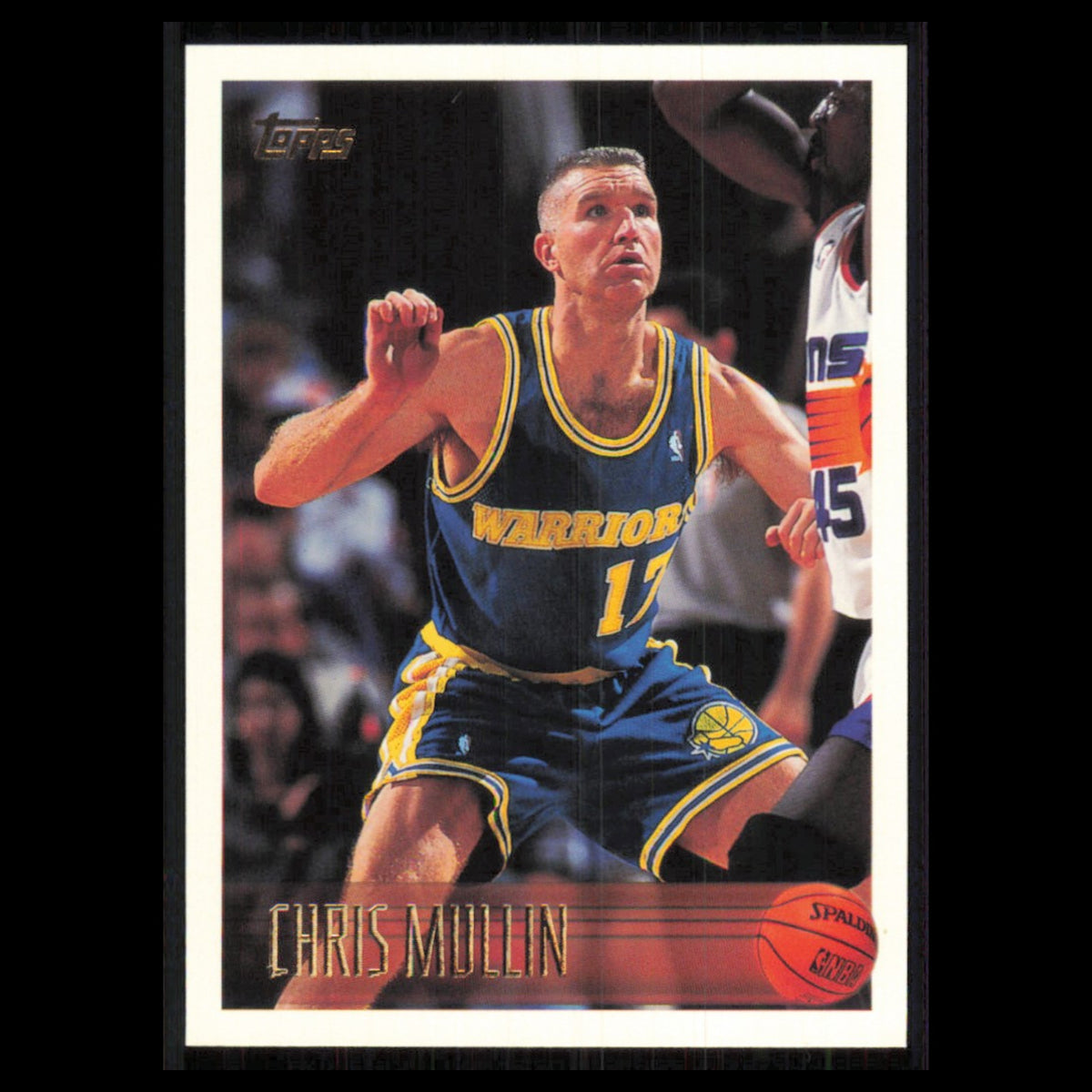 Chris Mullin #69 1996 Topps Golden State Warriors Basketball Card NBA NM