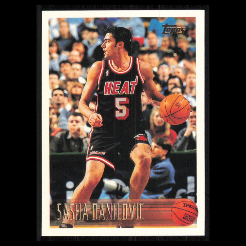Sasha Danilovic #51 1996 Topps Miami Heat Basketball Card NBA NM