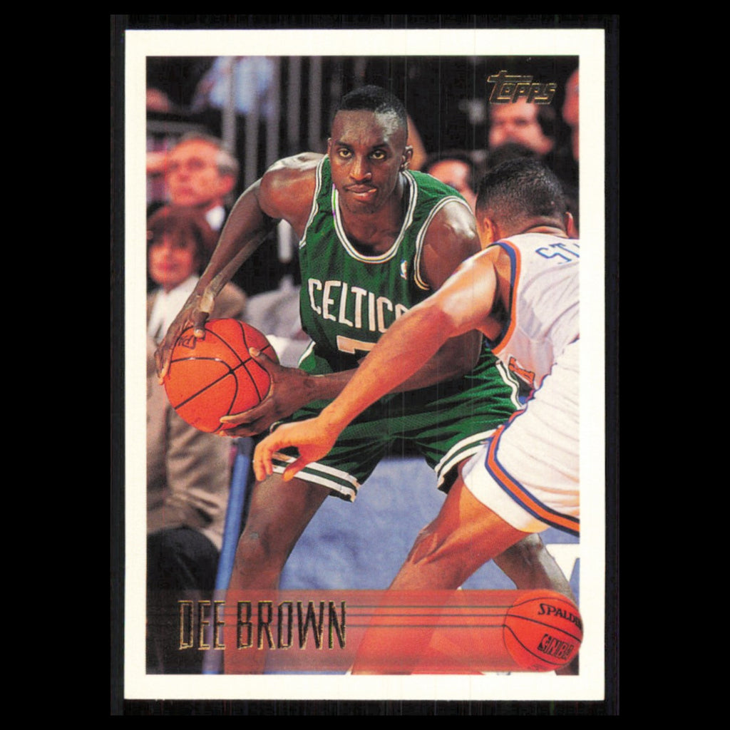 Dee Brown #46 1996 Topps Boston Celtics Basketball Card NBA NM