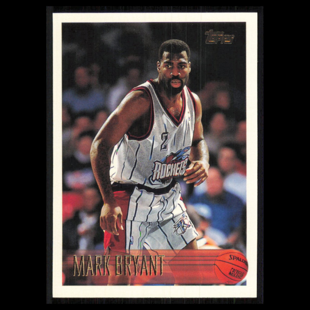 Mark Bryant #26 1996 Topps Houston Rockets Basketball Card NBA NM