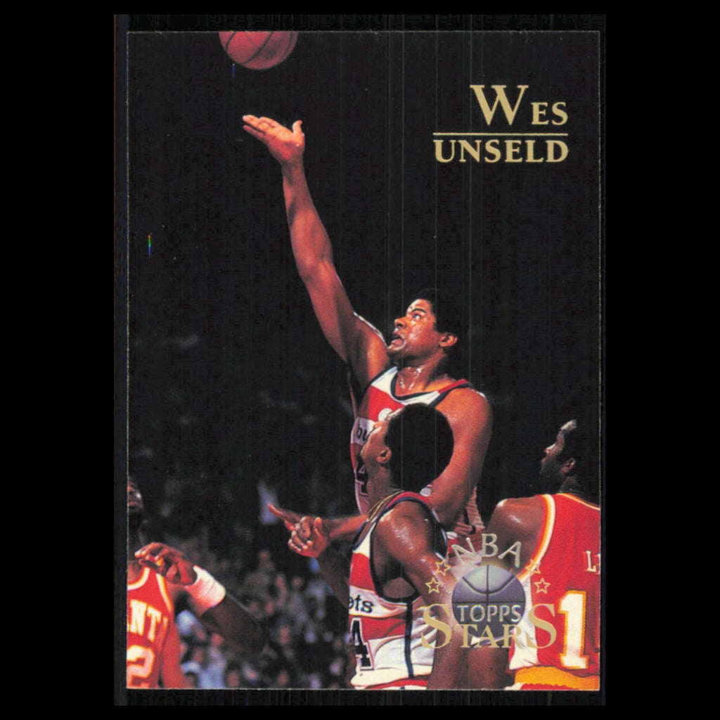 Wes Unseld #46 1996 Topps Stars Washington Bullets Basketball Card NBA NM