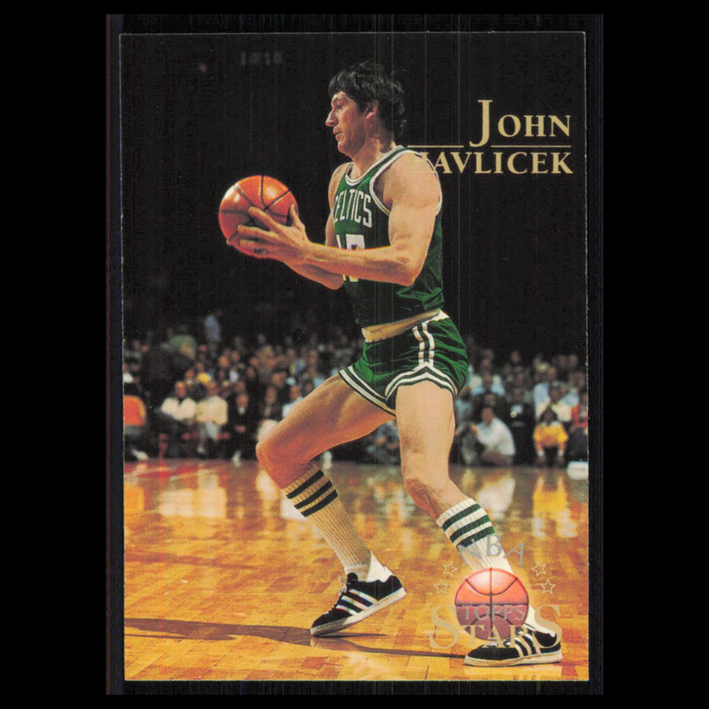 John Havlicek #120 1996 Topps Stars Boston Celtics Basketball Card NBA NM