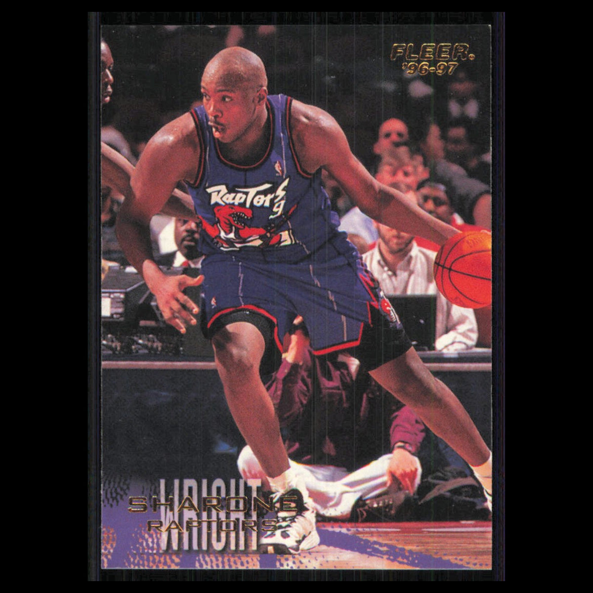 Sharone Wright #108 1996 Fleer Toronto Raptors Basketball Card NBA NM