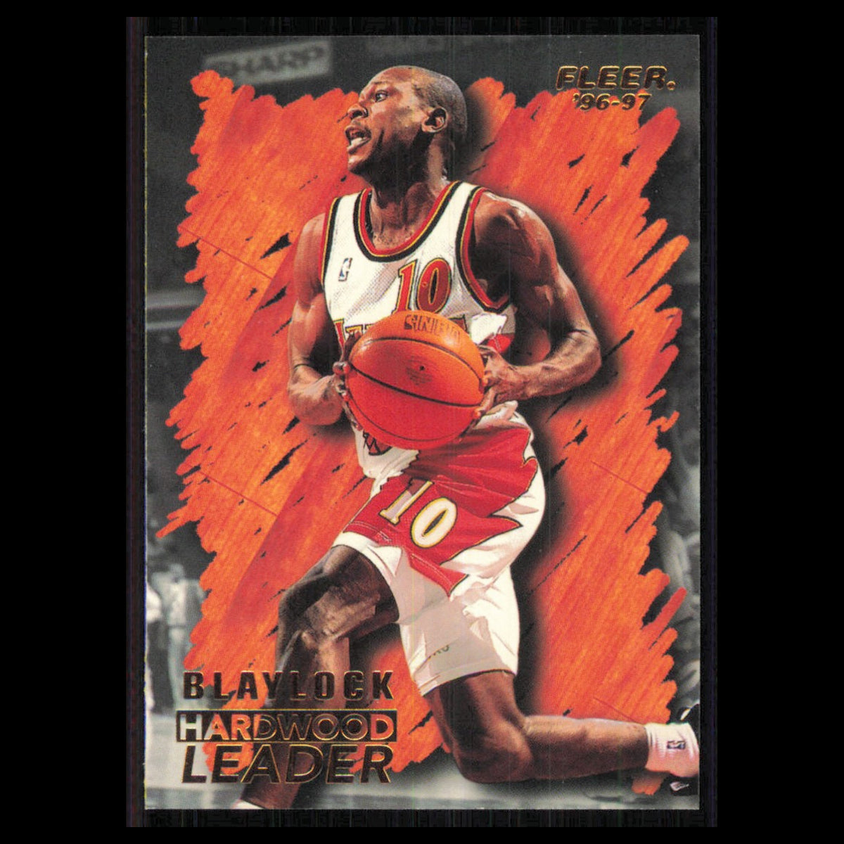 Mookie Blaylock #120 1996 Fleer Atlanta Hawks Basketball Card NBA NM