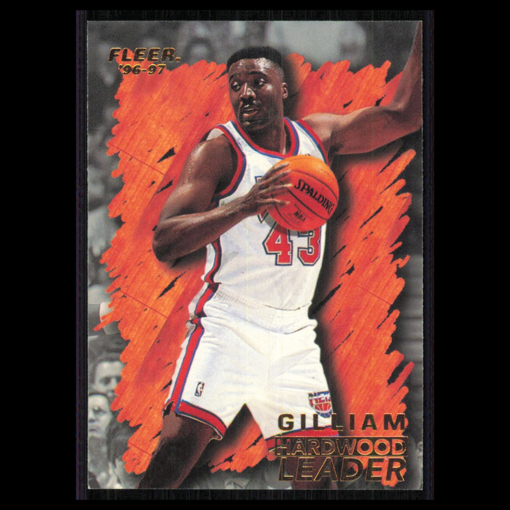 Armon Gilliam #136 1996 Fleer New Jersey Nets Basketball Card NBA NM
