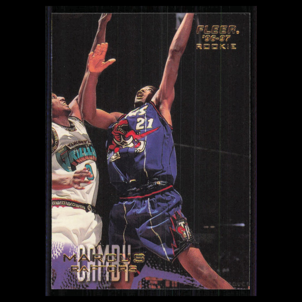 Marcus Camby Rookie #254 1996 Fleer Toronto Raptors Basketball Card NBA NM