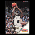 Dominique Wilkins #239 1996 Hoops San Antonio Spurs Basketball Card NBA NM