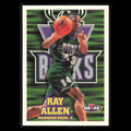 Ray Allen #87 1997 Hoops Milwaukee Bucks Basketball Card NBA NM