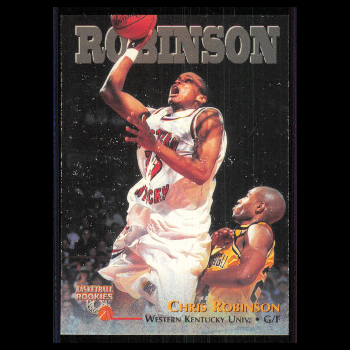 Chris Robinson Rookie #34 1996 Score Board Western Kentucky Hilltoppers Card NBA