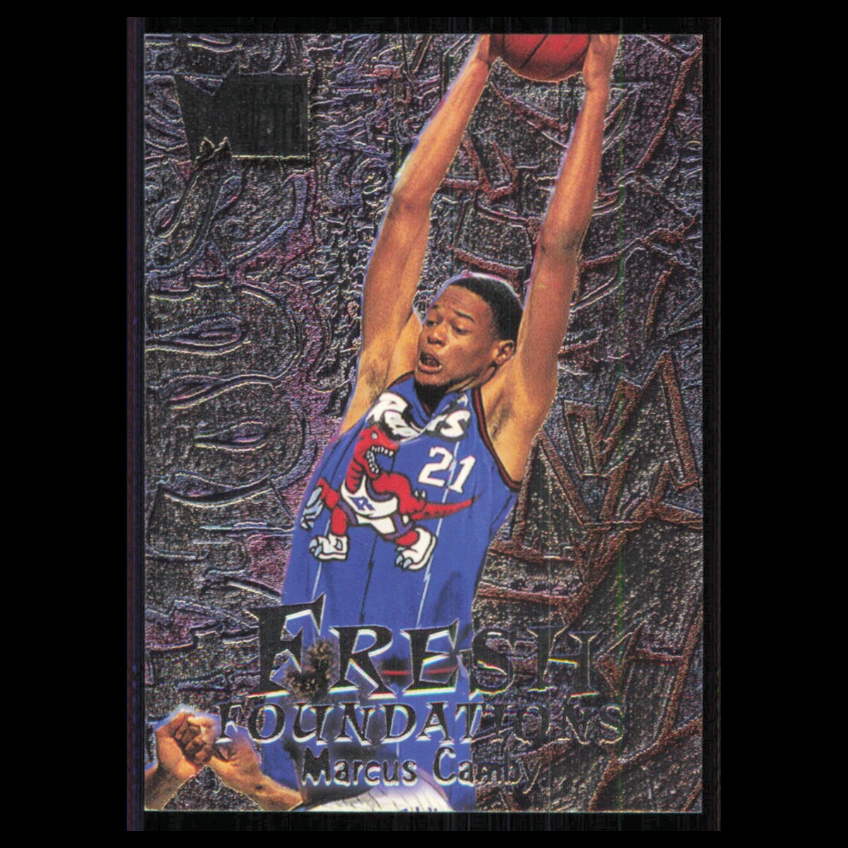 Marcus Camby #234 1996 Fleer Metal Toronto Raptors Basketball Card NBA NM