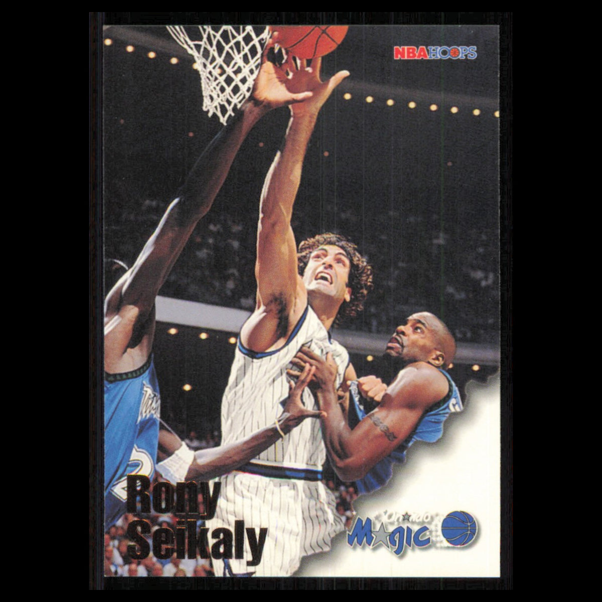 Rony Seikaly #228 1996 Hoops Orlando Magic Basketball Card NBA NM