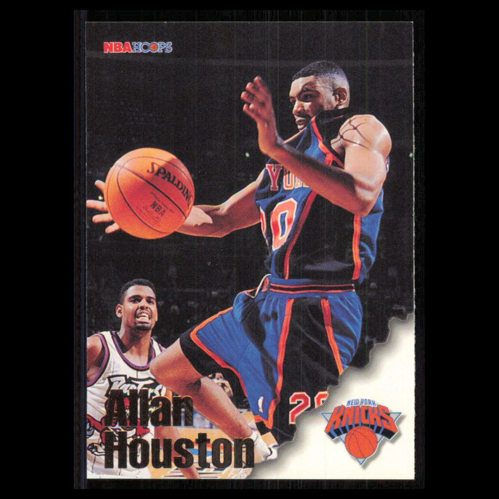 Allan Houston #226 1996 Hoops New York Knicks Basketball Card NBA NM