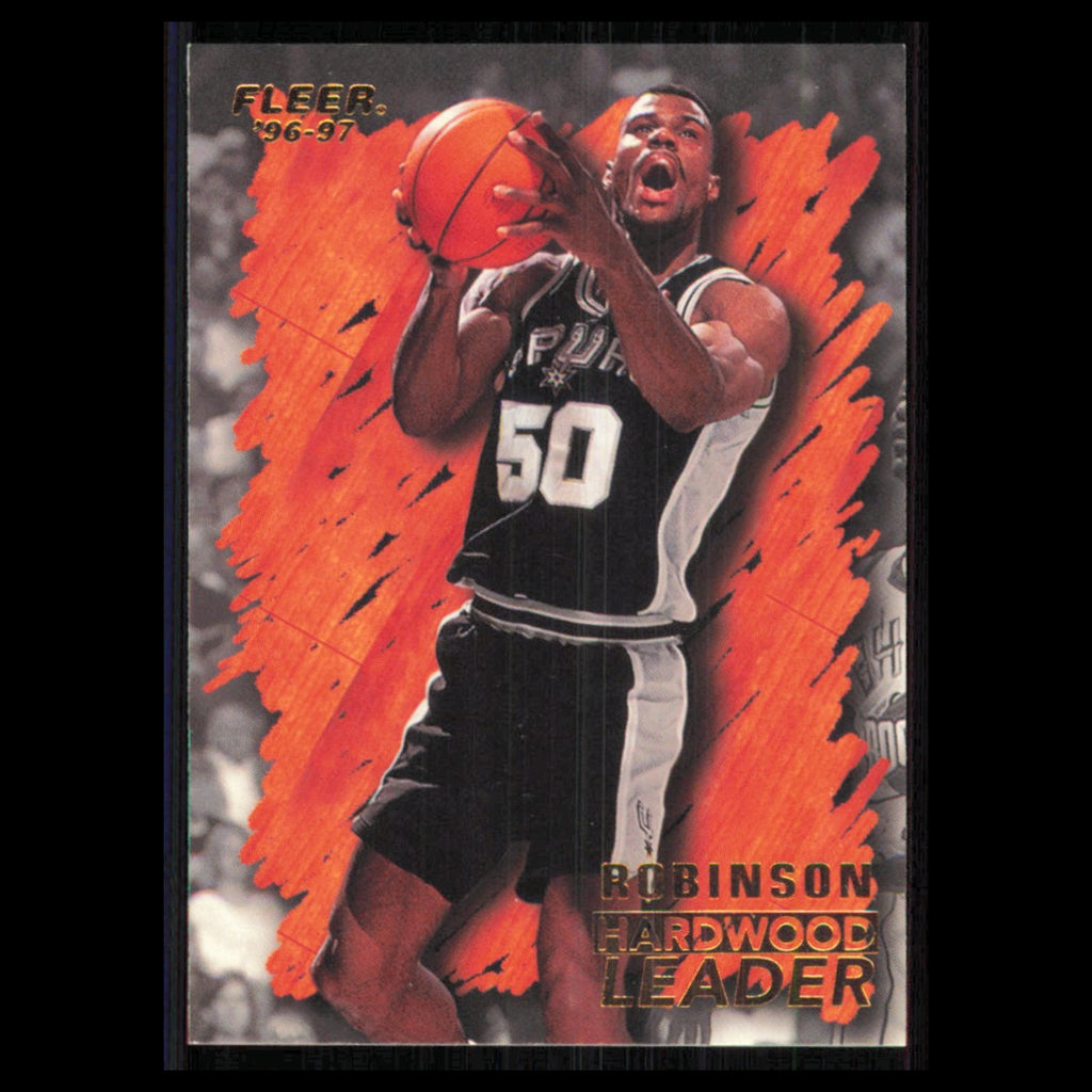 David Robinson #143 1996 Fleer San Antonio Spurs Basketball Card NBA NM