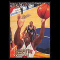 Larry Johnson #225 1996 Fleer New York Knicks Basketball Card NBA NM