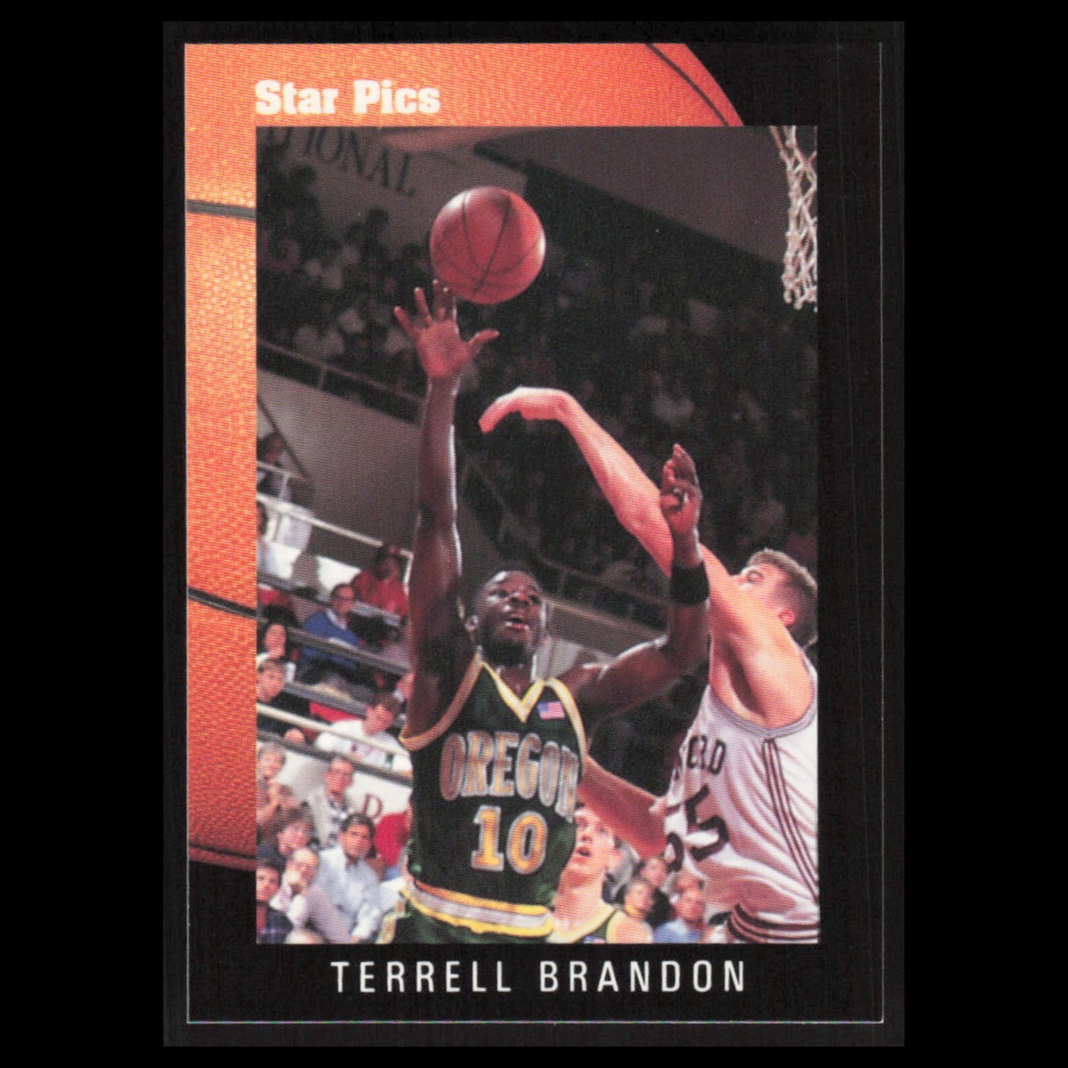 Terrell Brandon #39 1991 Star Pics Oregon Ducks Basketball Card NBA NM