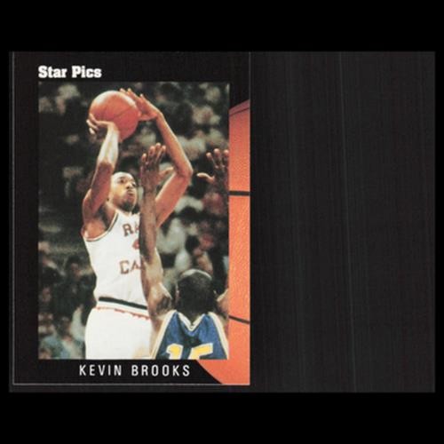 Kevin Brooks #8 1991 Star Pics Louisiana-Lafayette Ragin Cajuns Basketball Card