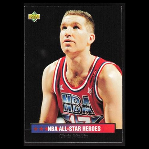 Chris Mullin #18 1992 Upper Deck NBA All-Star Golden State Warriors Basketball