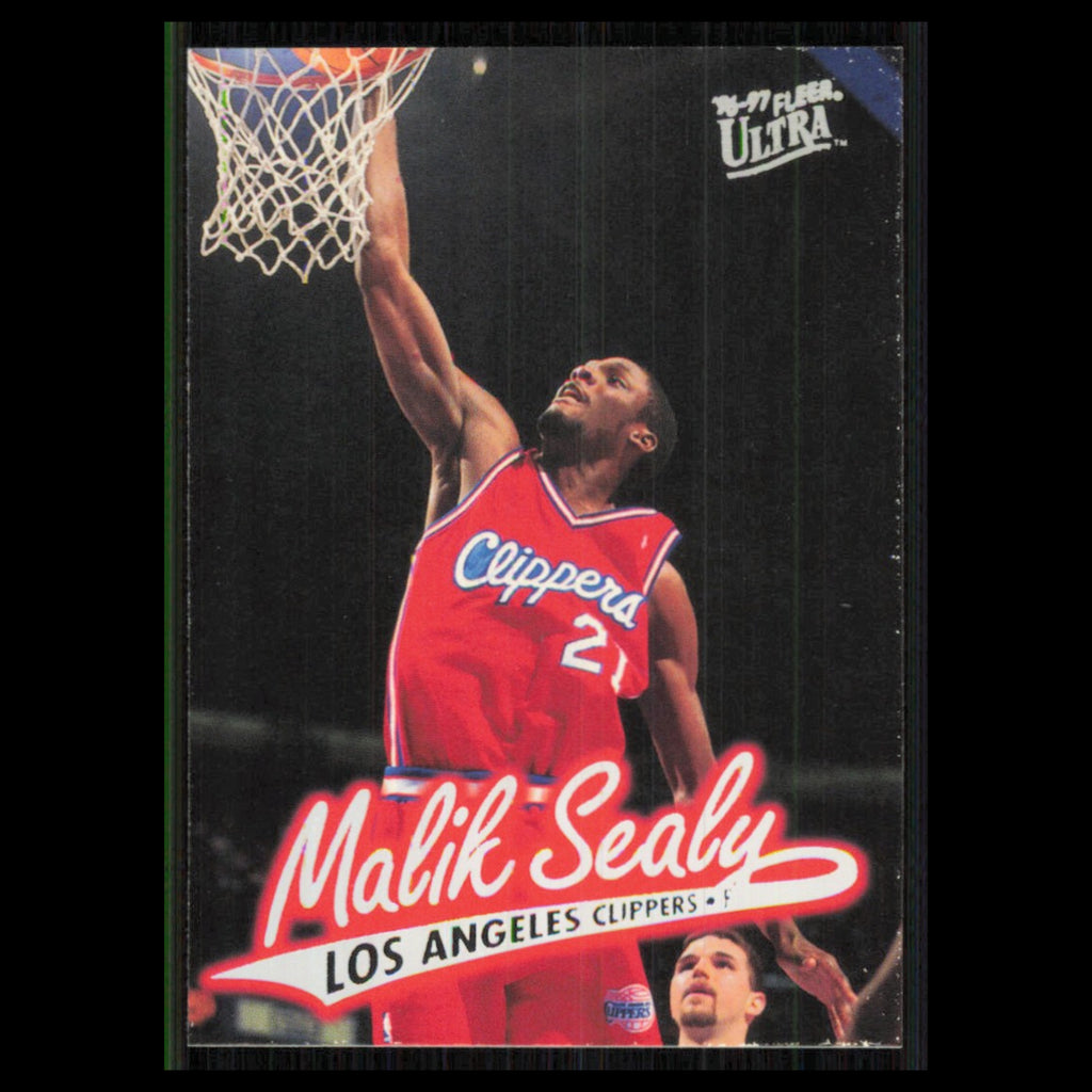 Malik Sealy #49 1996 Fleer Ultra Los Angeles Clippers Basketball Card NBA NM