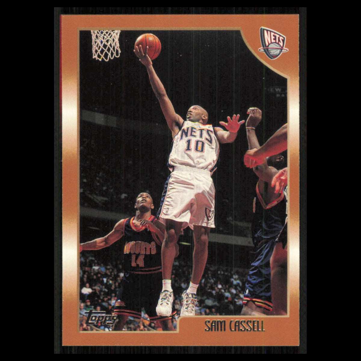 Sam Cassell #53 1998 Topps New Jersey Nets Basketball Card NBA NM