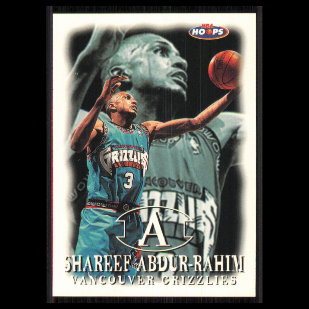 Shareef Abdur-Rahim #30 1998 Hoops Vancouver Grizzlies Basketball Card NBA NM