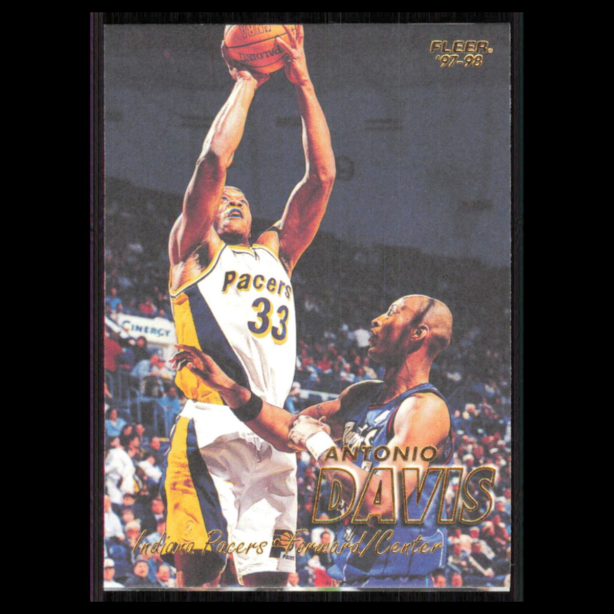 Jamal Mashburn #62 1997 Fleer Miami Heat Basketball Card NBA NM