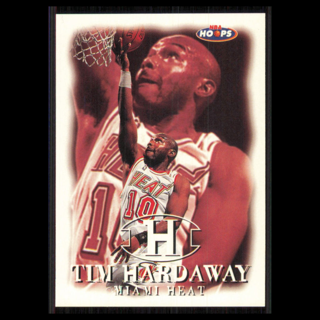 Tim Hardaway #132 1998 Hoops Miami Heat Basketball Card NBA NM