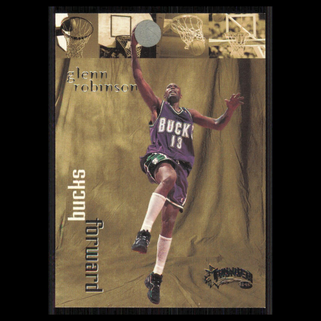 Glenn Robinson #60 1998 SkyBox Thunder Milwaukee Bucks Basketball Card NBA NM