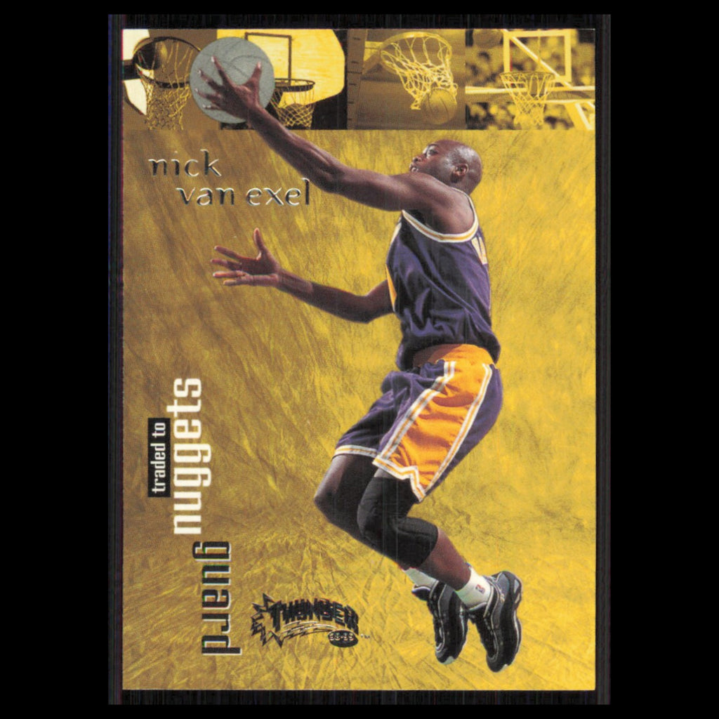 Nick Van Exel #9 1998 SkyBox Thunder Los Angeles Lakers Basketball Card NBA NM
