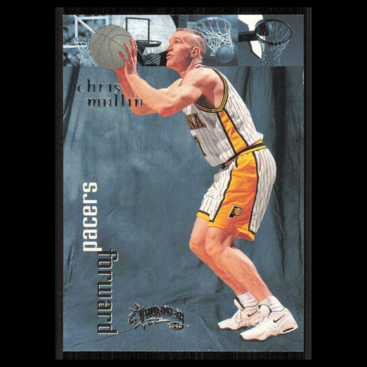 Chris Mullen #96 1998 SkyBox Thunder Indiana Pacers Basketball Card NBA NM