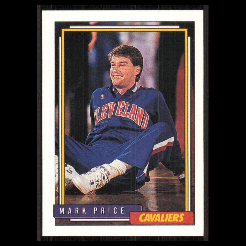Mark Price #379 1992 Topps Cleveland Cavaliers Basketball Card NBA NM