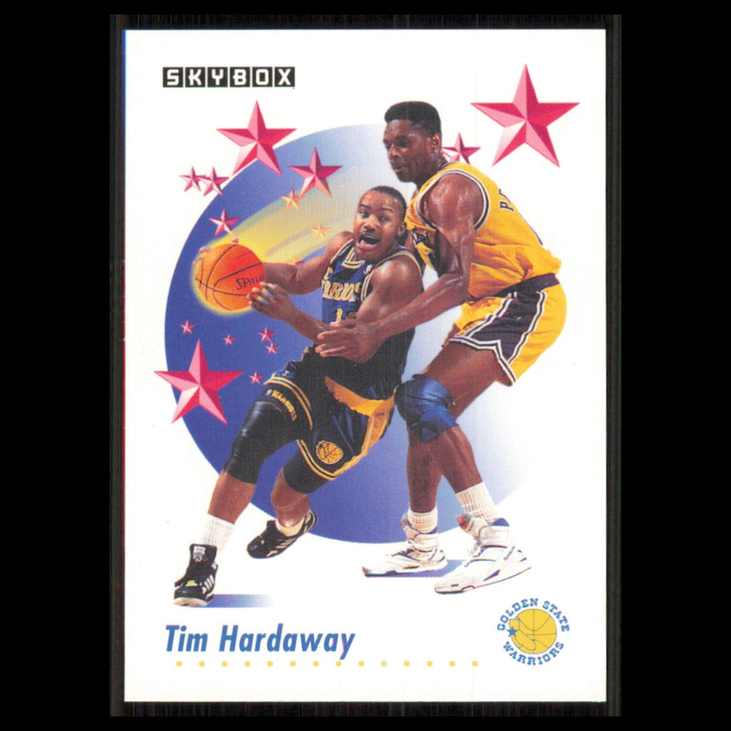Tim Hardaway #494 1991 SkyBox Golden State Warriors Basketball Card NBA NM