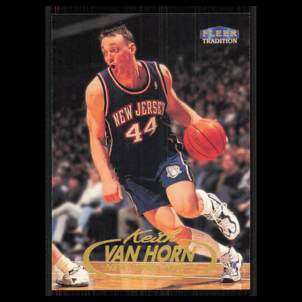 Keith Van Horn #44 1998 Fleer Tradition New Jersey Nets Basketball Card NBA NM