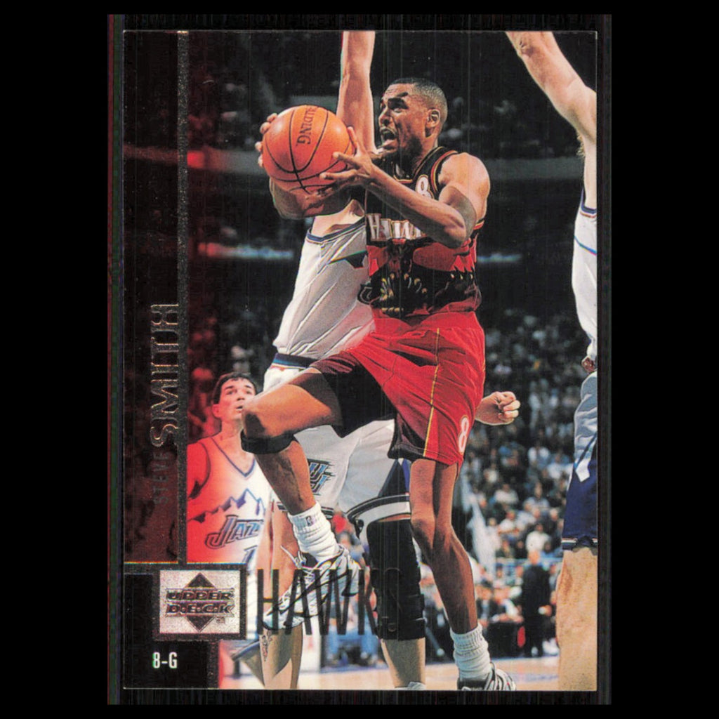 Steve Smith #1 1997 Upper Deck Atlanta Hawks Basketball Card NBA NM