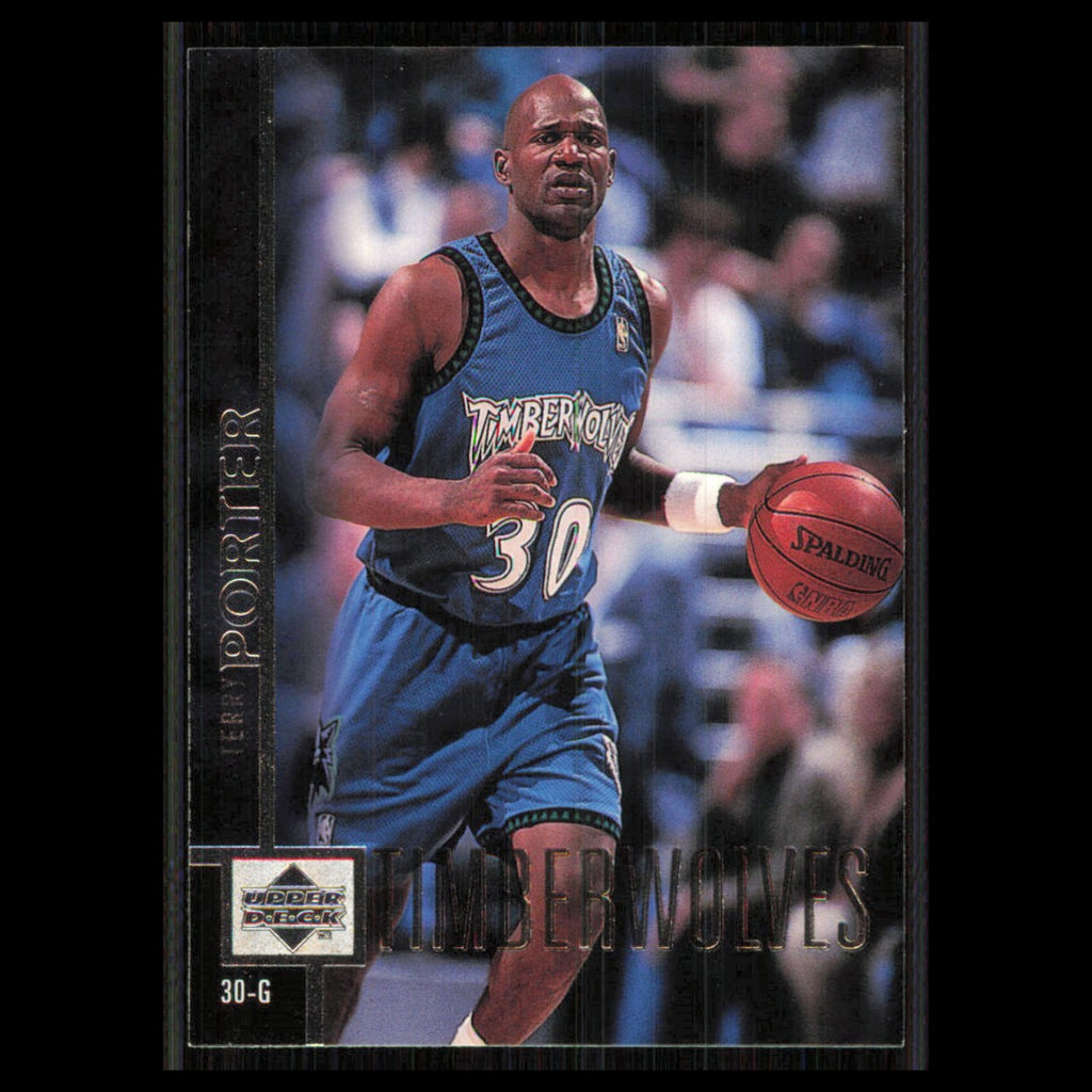 Terry Porter #253 1997 Upper Deck Minnesota Timberwolves Basketball Card NBA NM