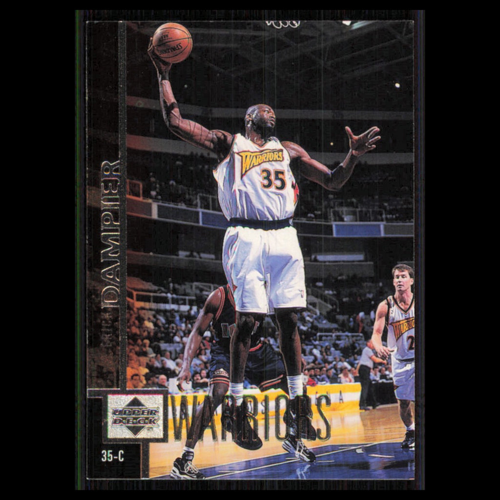 Erick Dampier #220 1997 Upper Deck Golden State Warriors Basketball Card NBA NM