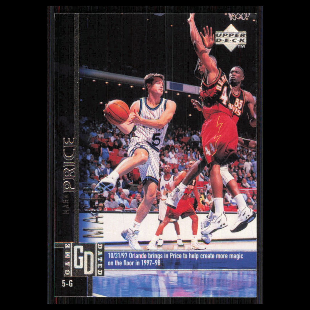 Mark Price #271 1997 Upper Deck Orlando Magic Basketball Card NBA NM