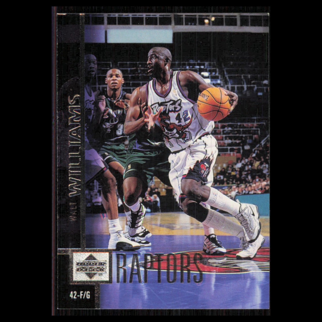 Walt Williams #301 1997 Upper Deck Toronto Raptors Basketball Card NBA NM