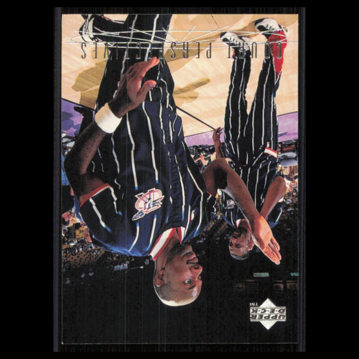 Clyde Drexler #170 1997 Upper Deck Houston Rockets Basketball Card NBA NM