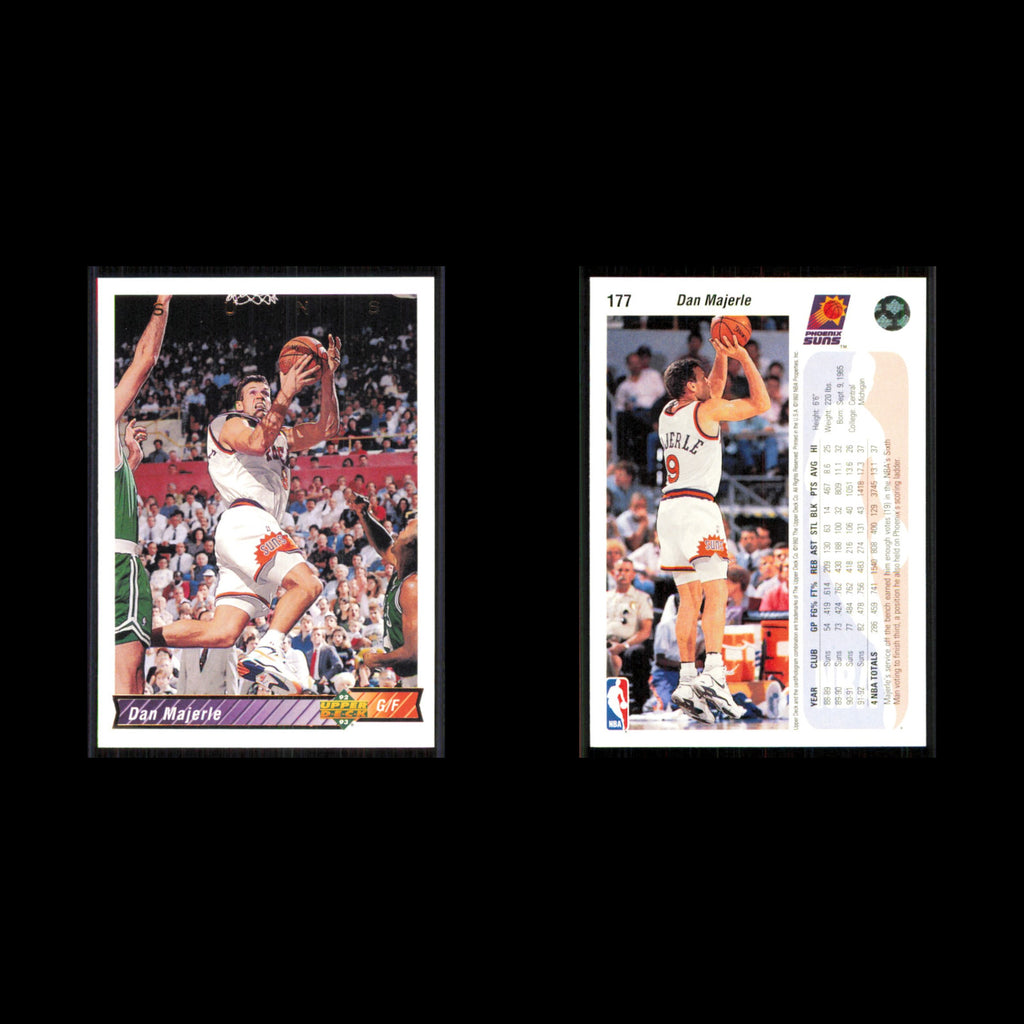 Dan Majerle #177 1992 Upper Deck Phoenix Suns Basketball Card NBA NM