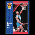 Kendall Gill #232 1991 Fleer Charlotte Hornets Basketball Card NBA NM