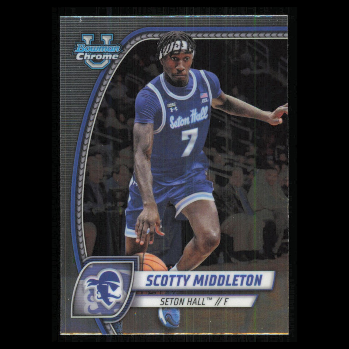Scotty Middleton #94 2024 Bowman University Chrome Seton Hall Pirates Basketball