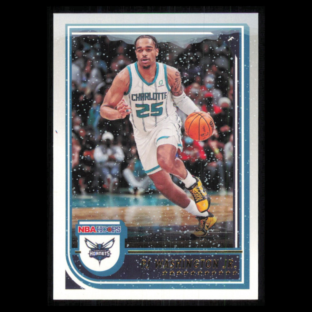 PJ Washington Jr. #92 2022 Hoops Charlotte Hornets Basketball Card NBA NM