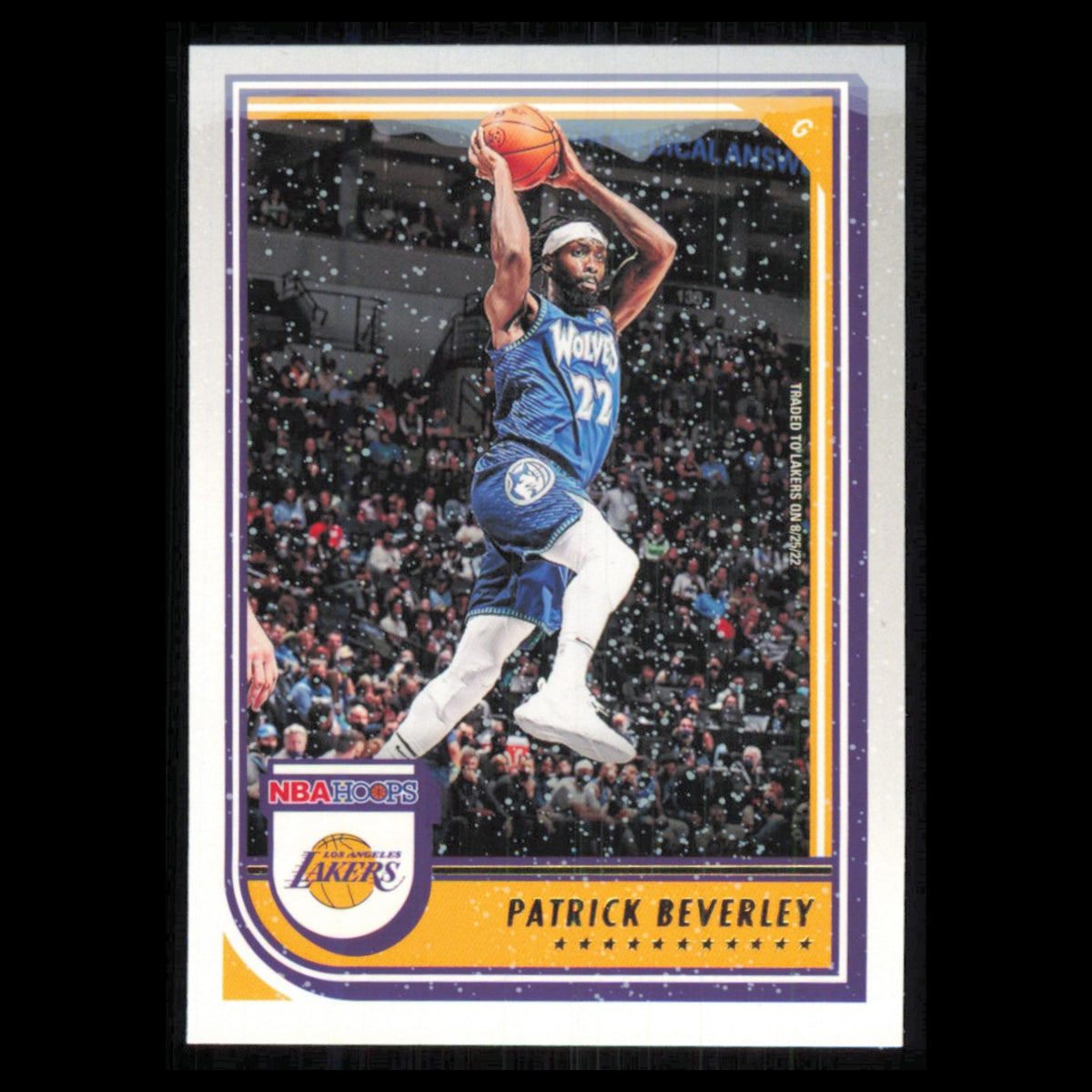 Patrick Beverley #200 2022 Hoops Los Angeles Lakers Basketball Card NBA NM