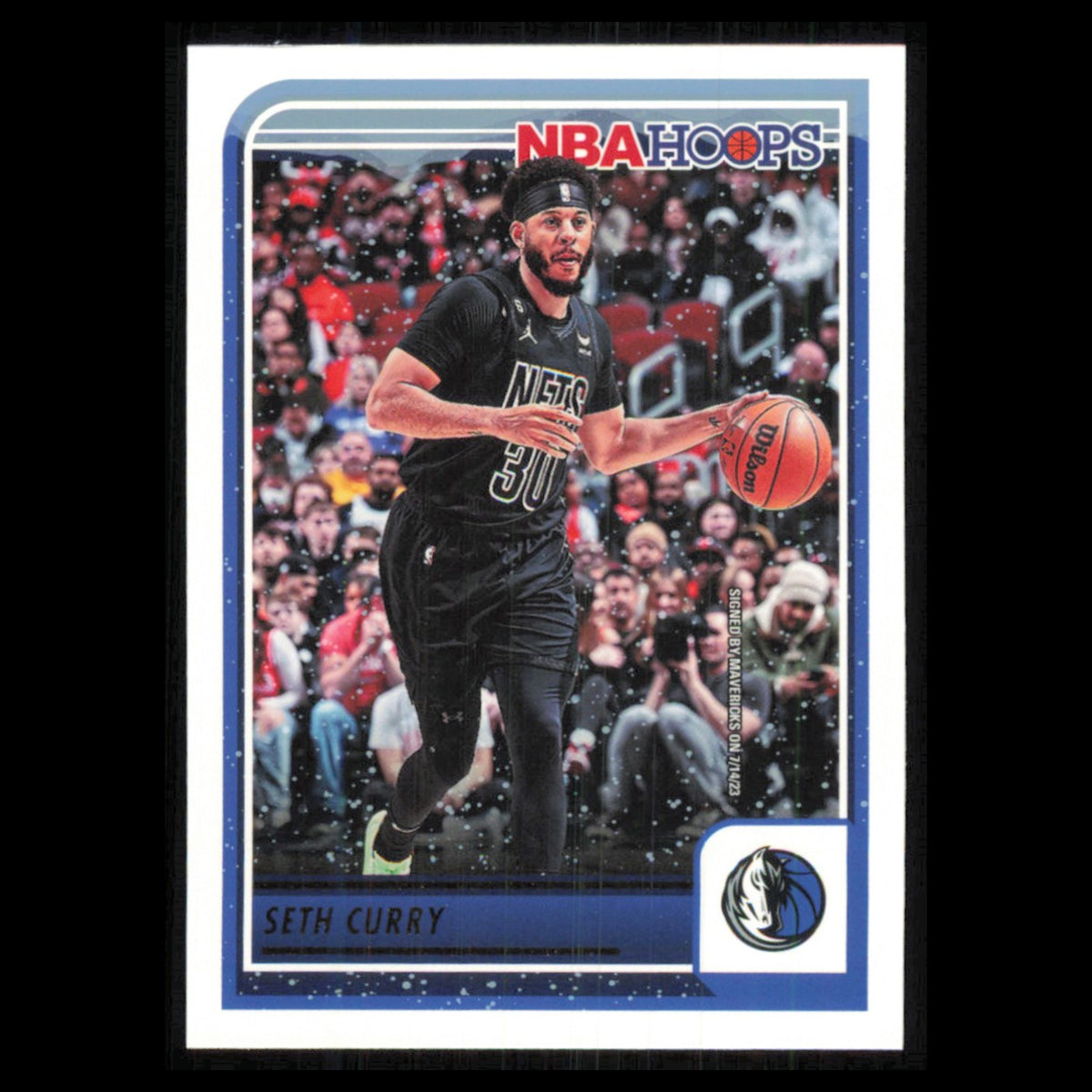 Seth Curry #216 2023 Hoops Dallas Mavericks Basketball Card NBA NM
