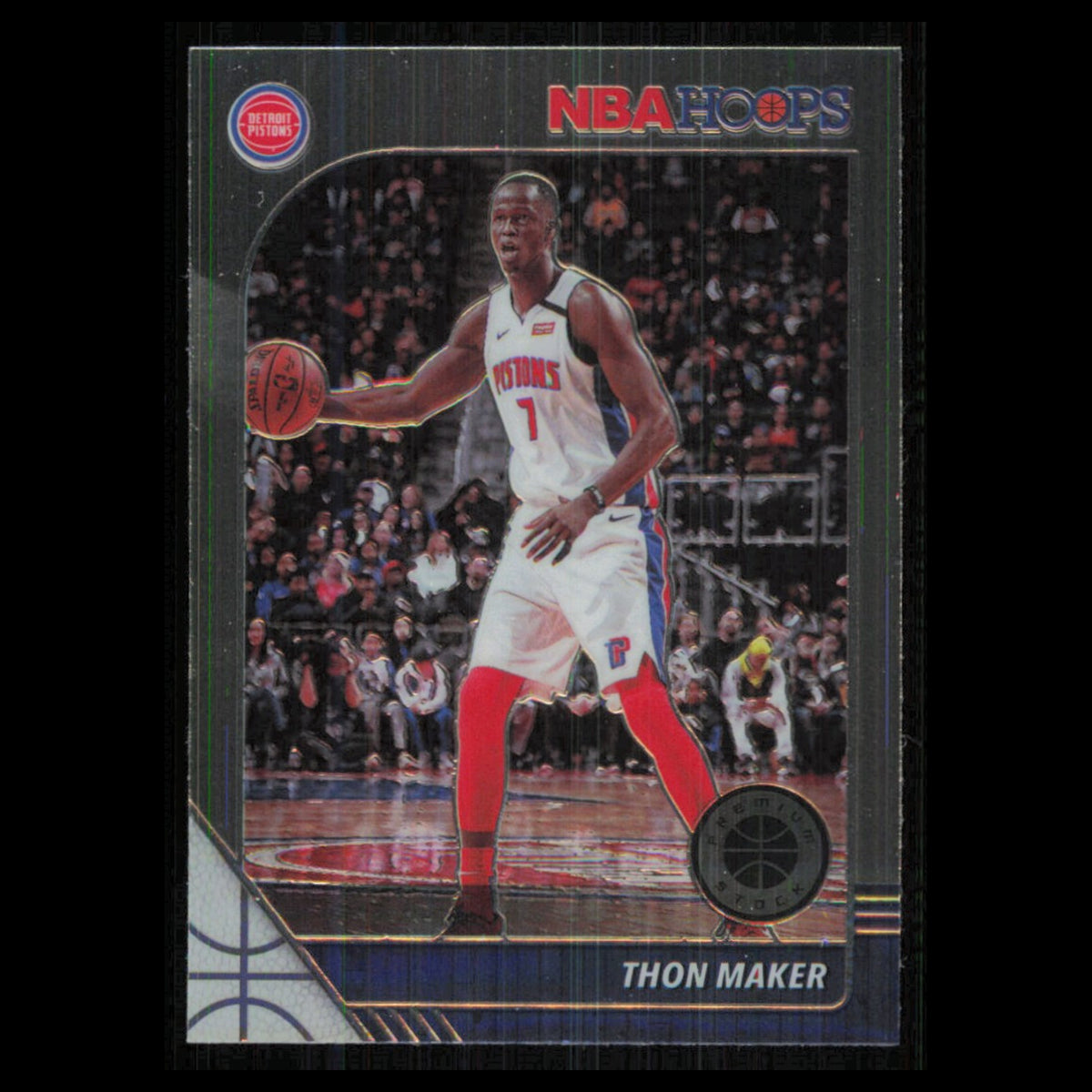 Thon Maker #58 2019 Hoops Premium Stock Detroit Pistons Basketball Card NBA NM