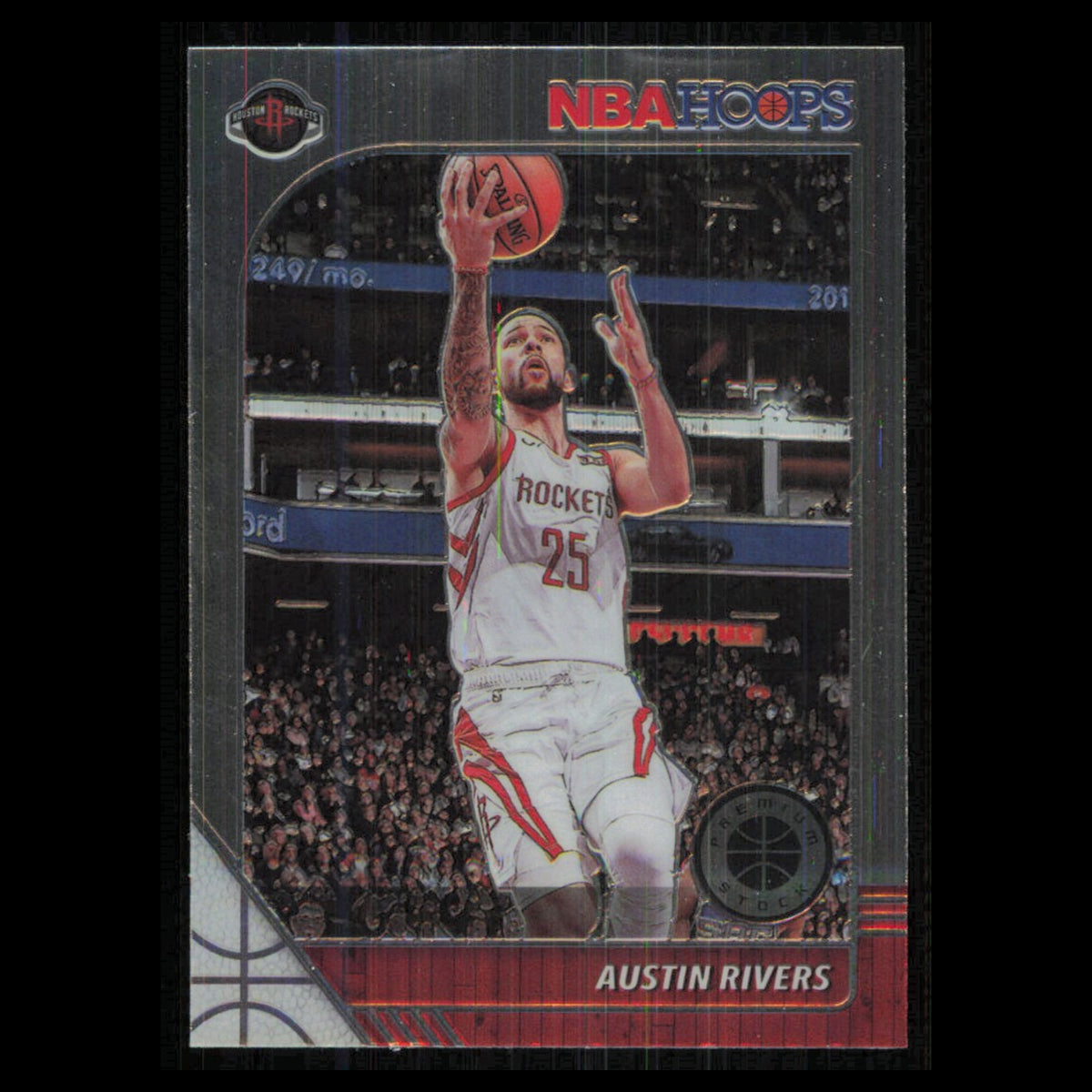 Austin Rivers #72 2019 Hoops Premium Stock Houston Rockets Basketball Card NBA