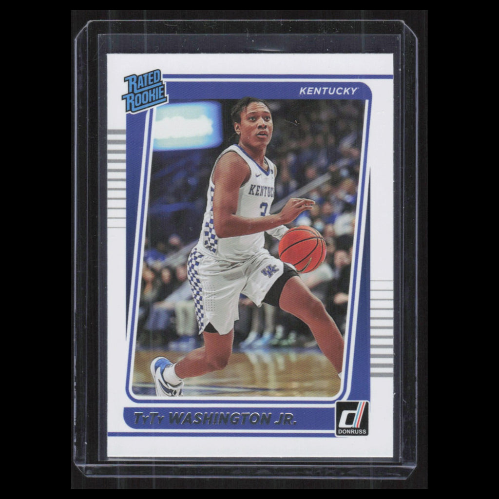 TyTy Washington Jr. Rookie #22 2022 Kentucky Wildcats Basketball Card NBA NM