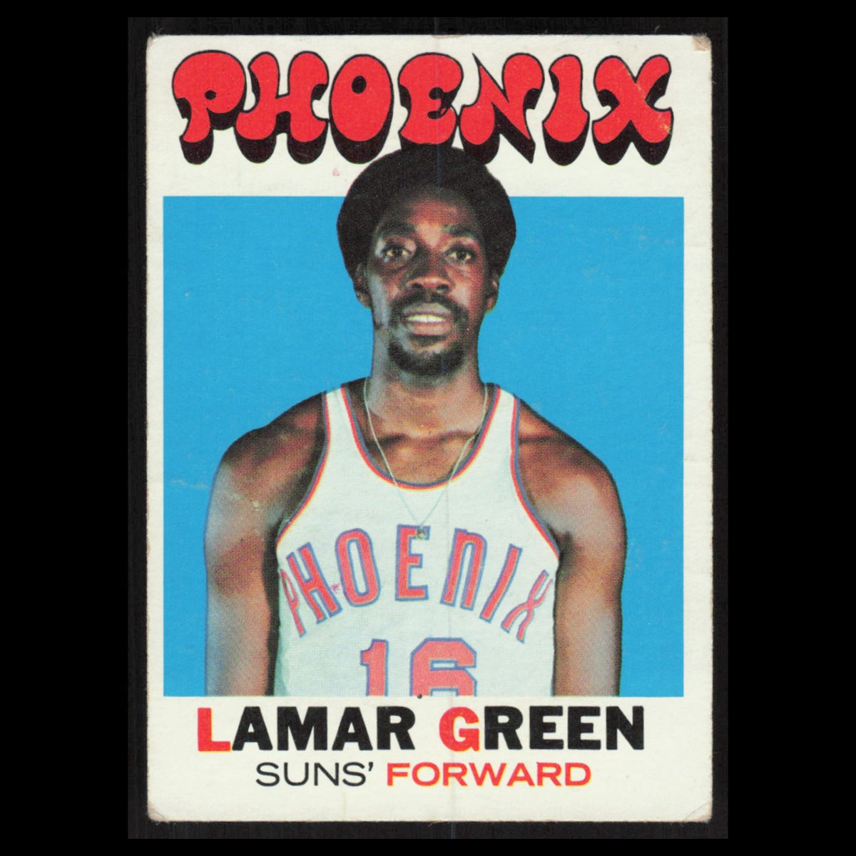 Lamar Green #39 1971 Topps Phoenix Suns Basketball Card NBA NM