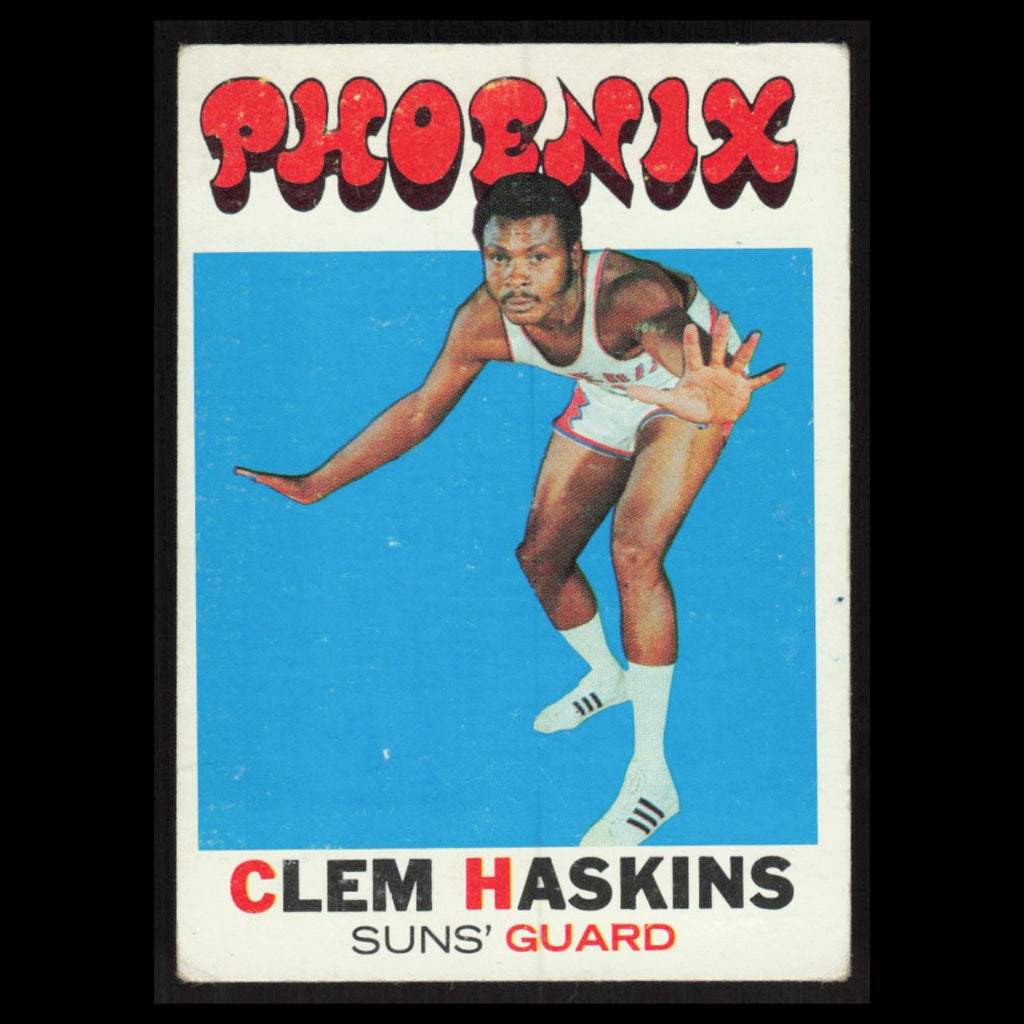 Clem Haskins #96 1971 Topps Phoenix Suns Basketball Card NBA NM